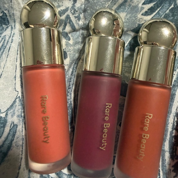Firm price 👀👀Rare Beauty blush Collection - Coral, Plum, Red, Pink - Picture 2 of 10